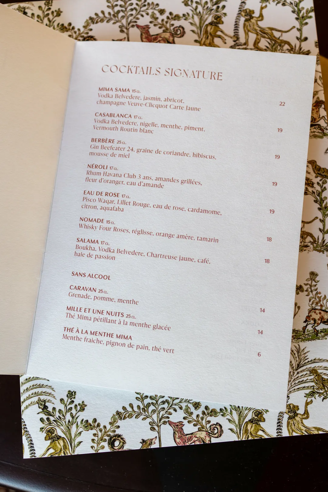 Dar Mima Restaurant Paris