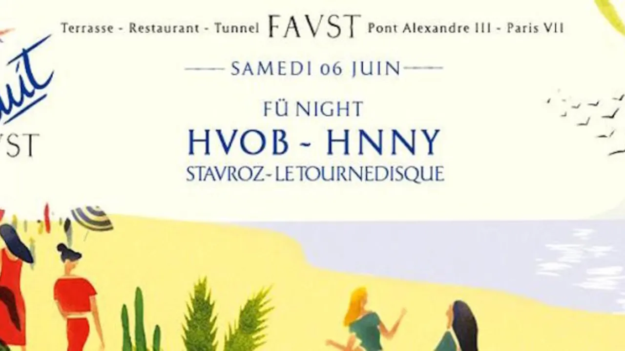 FÜ : HVOB - HNNY - Stavroz - Le Tournedisque