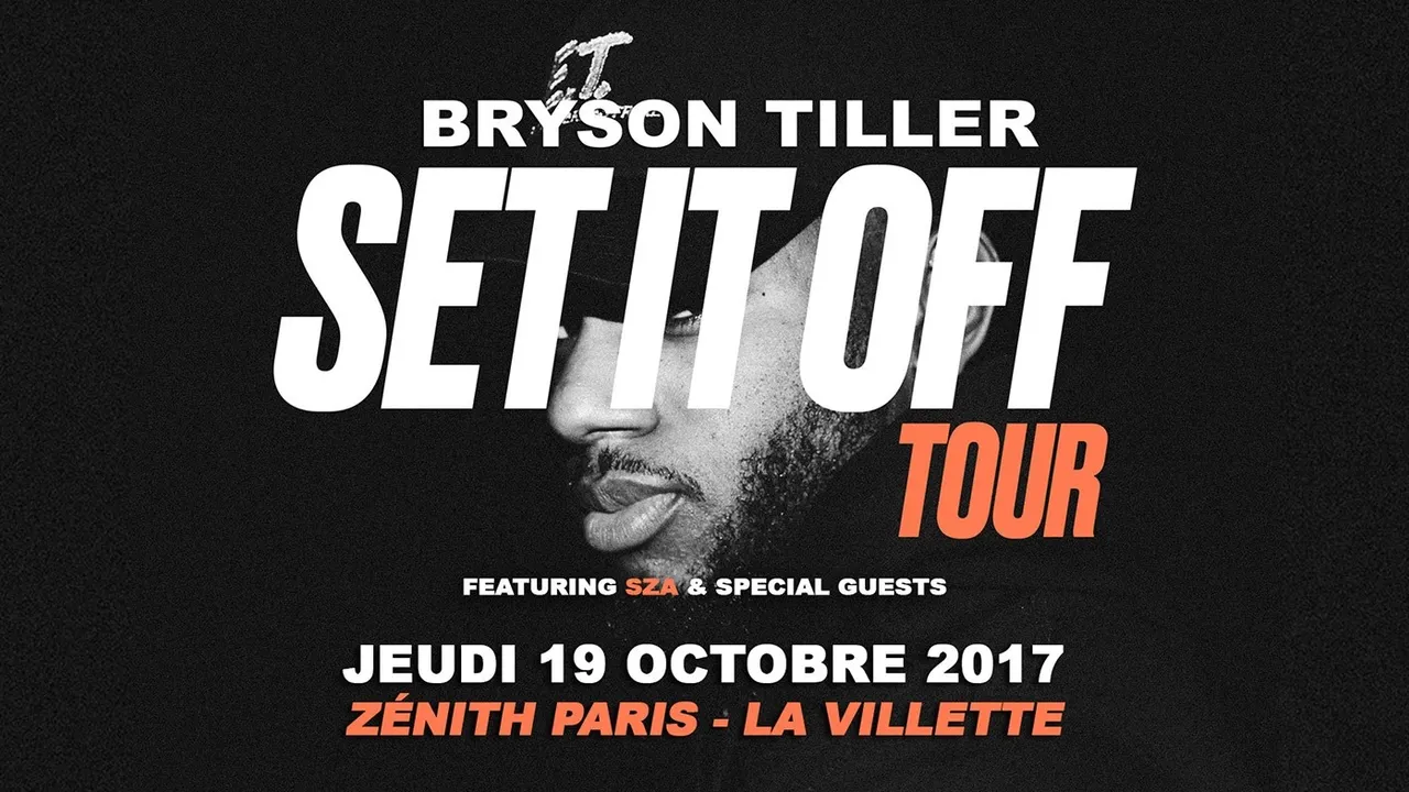 Bryson Tiller au Zenith de Paris