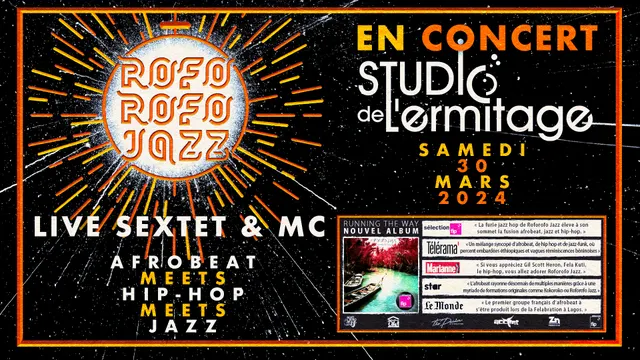 Roforofo Jazz en concert au Studio de l'Ermitage