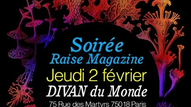 Soirée RAISE Magazine - Ça va swinger dans ta culotte