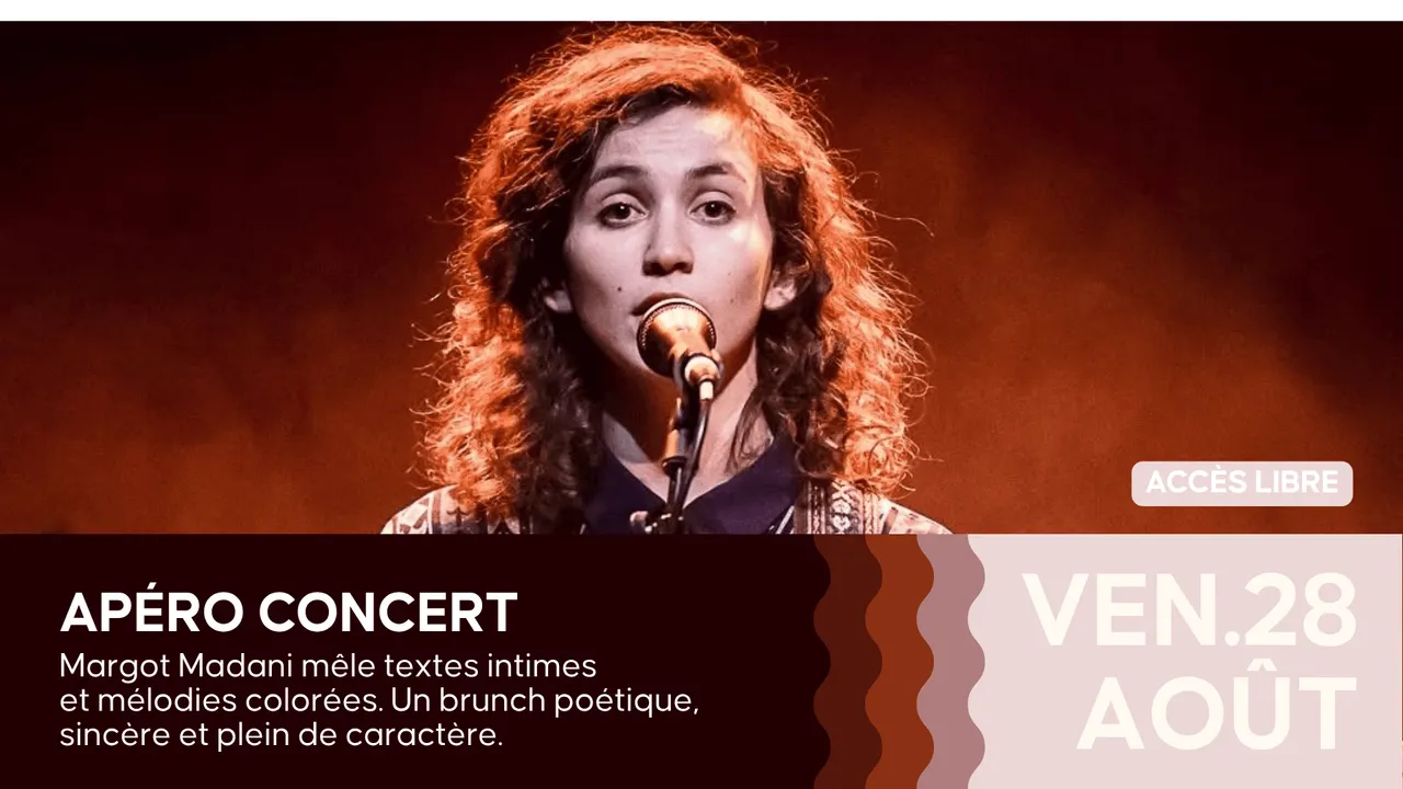 APERO CONCERT Margot Madani