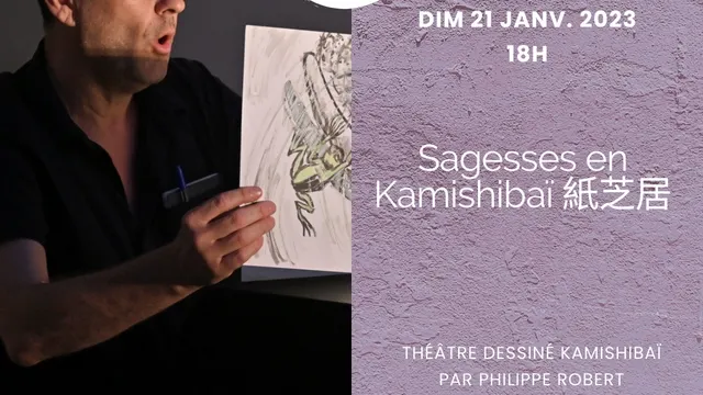 Sagesses en KAMISHIBAÏ 紙芝居 - Théâtre dessiné
