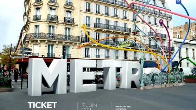 Métro...Ticket pour une expo