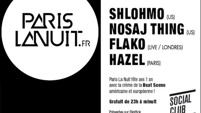 Paris La Nuit fête ses 1 an
