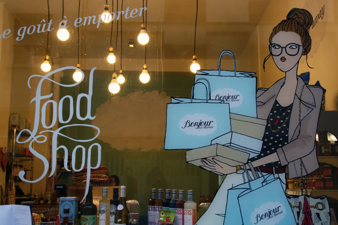 Bonjour Le Marais Restaurant Shop Paris