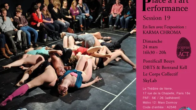 Place à l’art performance, session 19