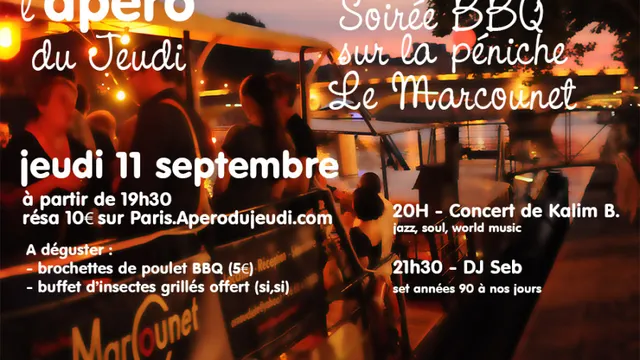 Apéro du Jeudi Retiens l'Eté spécial BBQ