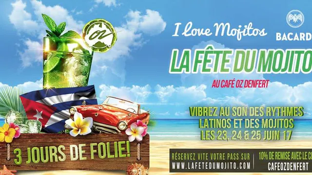 La fête nationale du mojito au Café Oz