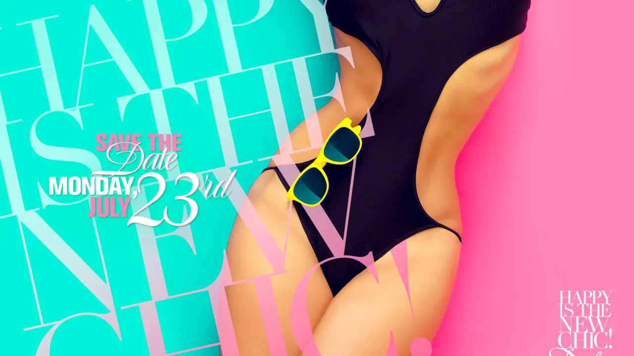HAPPY IS THE NEW CHIC