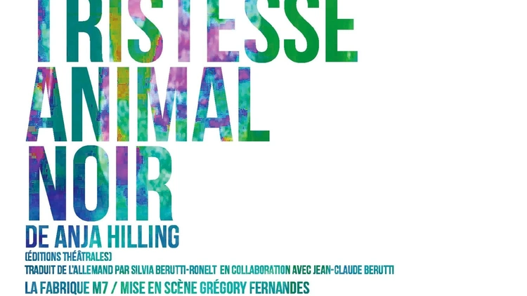 Tristesse animal noir