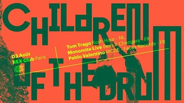 Children of the Drum: Tom Trago, Monomite, Pablo Valentino