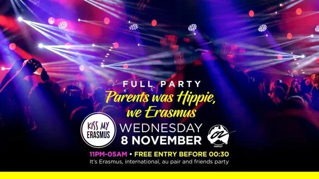 Kiss My Erasmus FULL PARTY !
