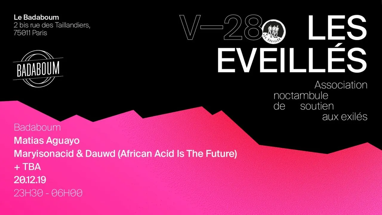 Les Eveillés: African Acid is the Future Dauwd, Matias Aguayo, Holdtight, Cheb Gero