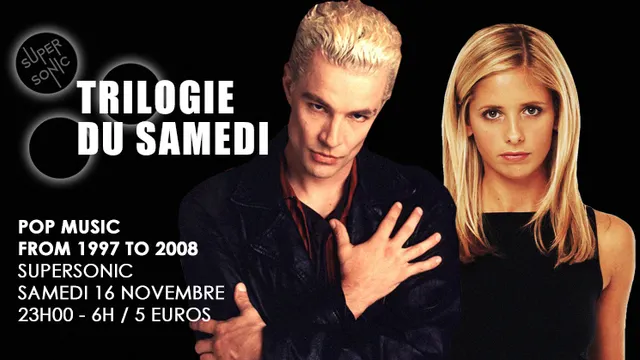 Trilogie du Samedi #20 // Nuit 90s 2000s du Supersonic