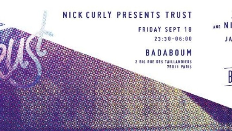Nick Curly presents Trust / [APPART] We Are Gold Diggers