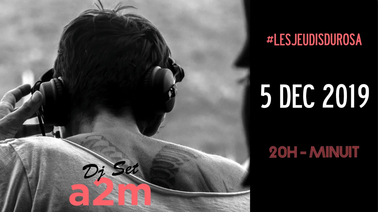 Les Jeudis du Rosa // a2m