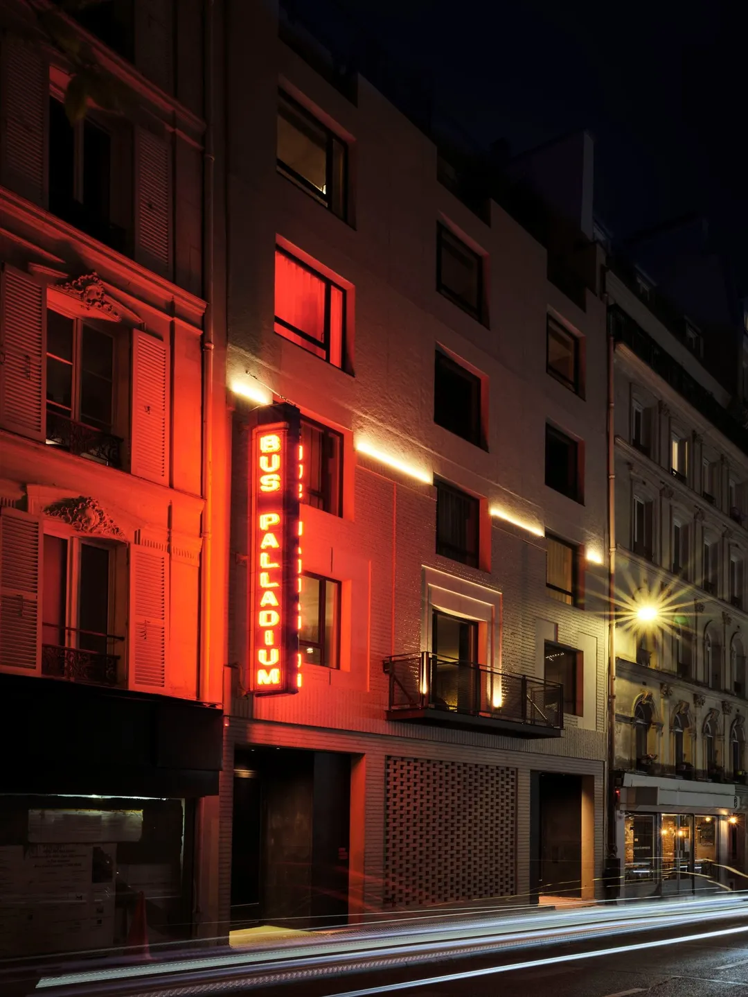 Bus Palladium Bar Restaurant Hôtel Paris