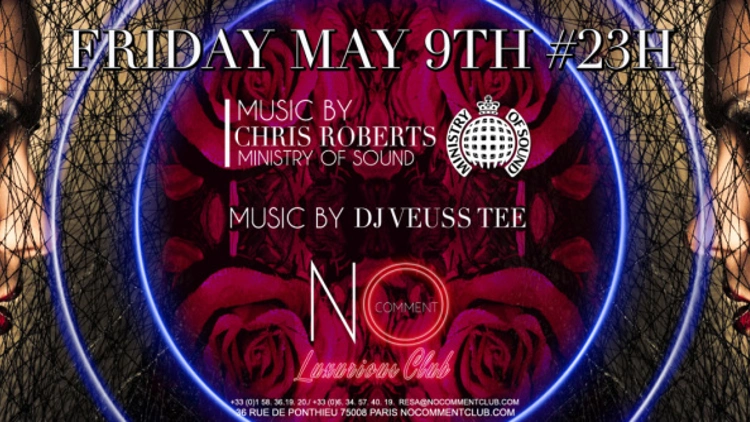 Special Crazy Friday with Chris Roberts DJ from Ministry of Sound London & Veuss Tee DJ