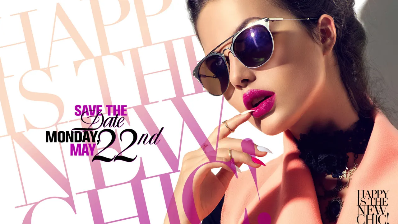 HAPPY IS THE NEW CHIC
