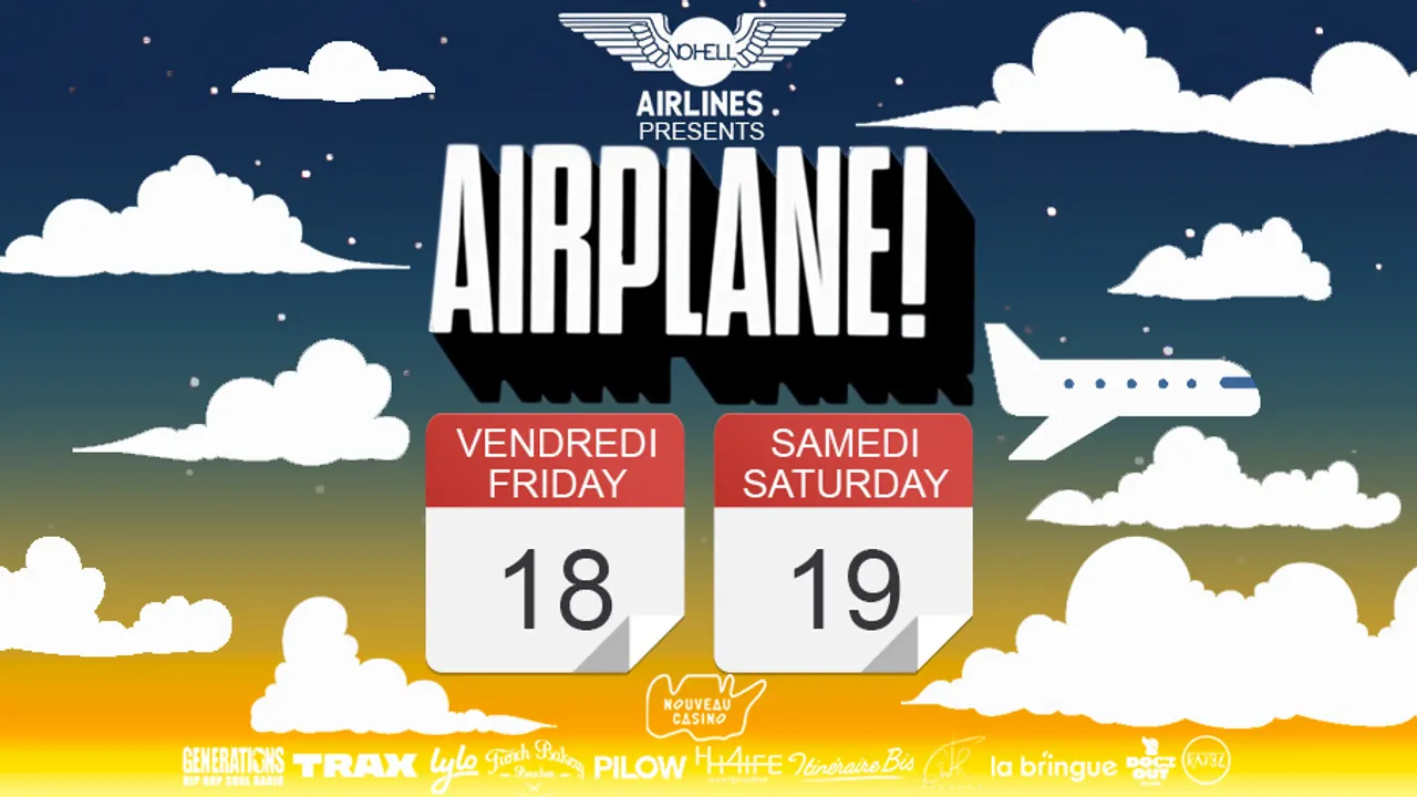 Airplane : Tous les vendredis et samedis d'août