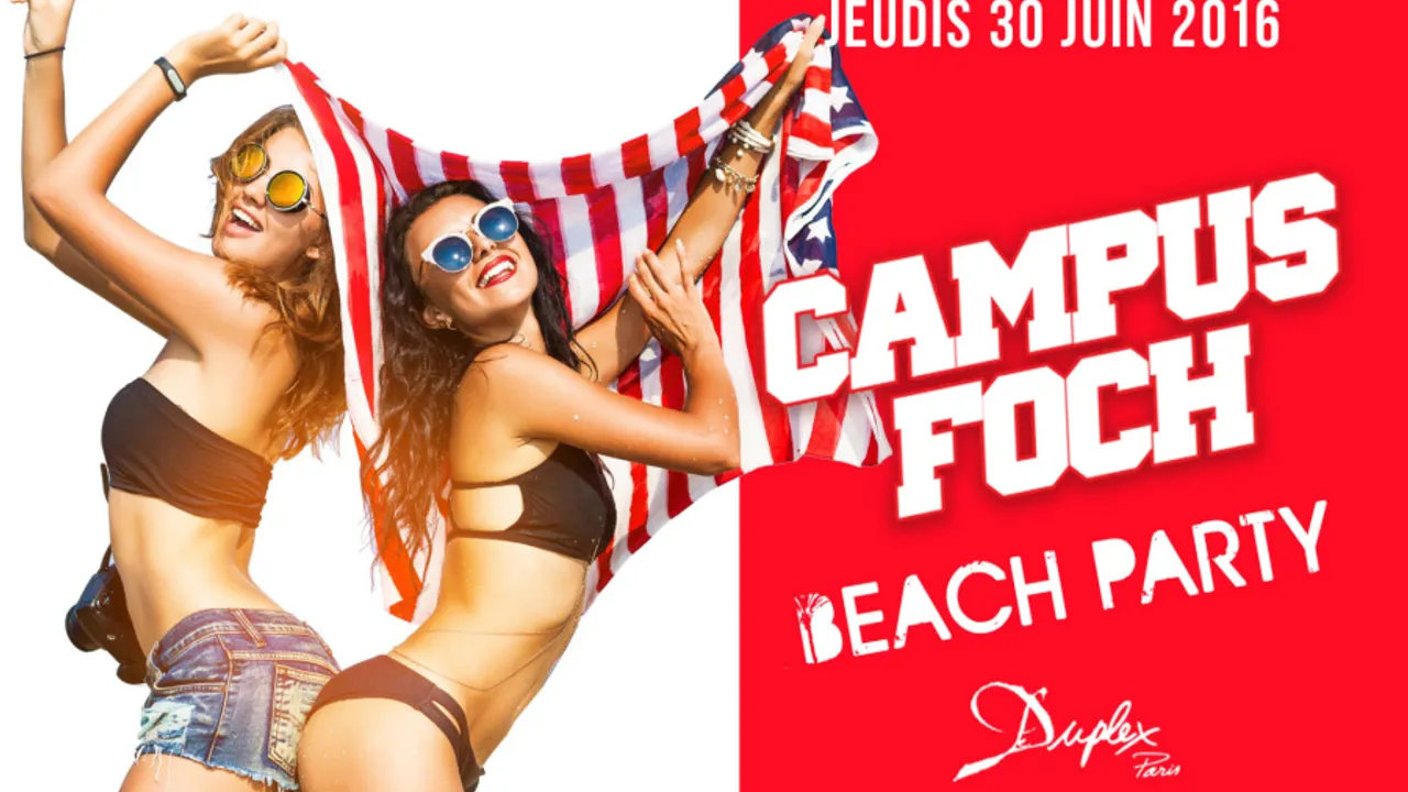 CAMPUS FOCH - BEACH PARTY