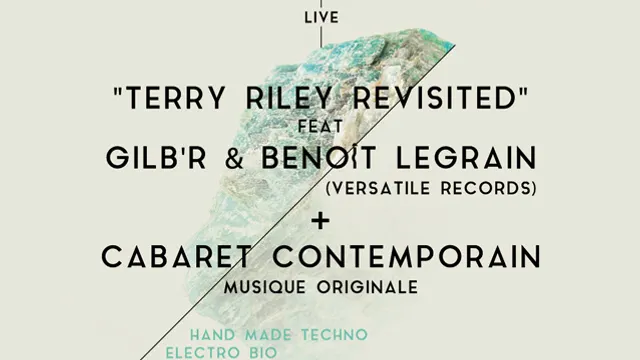 CABARET CONTEMPORAIN ft Gilb'R et Benoît Legrain + Pilooski