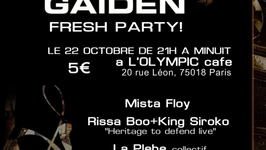 La Rime Mètis présente : Gaïden Fresh Party