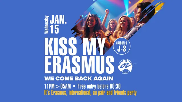 KISS MY ERASMUS @ Café OZ