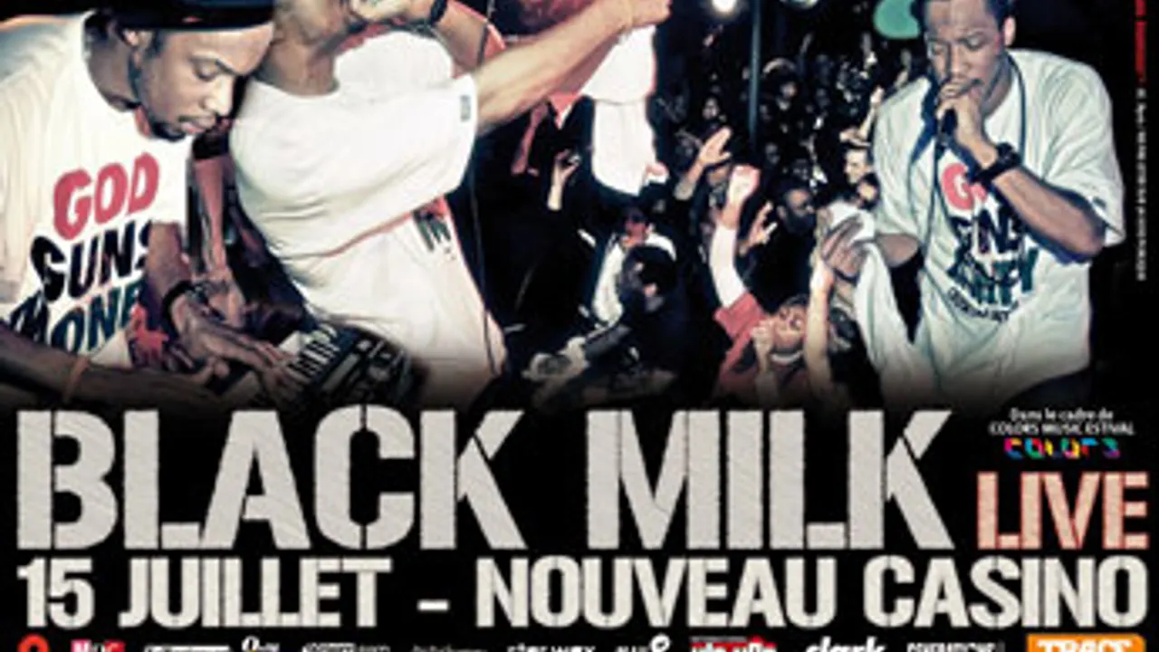 BLACK MILK live + guests