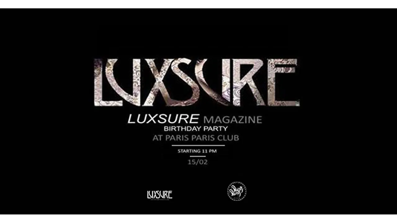 Luxsure Magazine Birthday Party