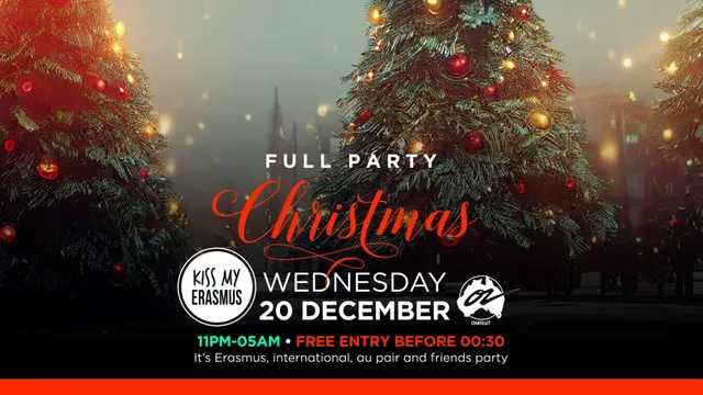 KIss My Erasmus FULL PARTY : SPECIAL CHRISTMAS 🎅!