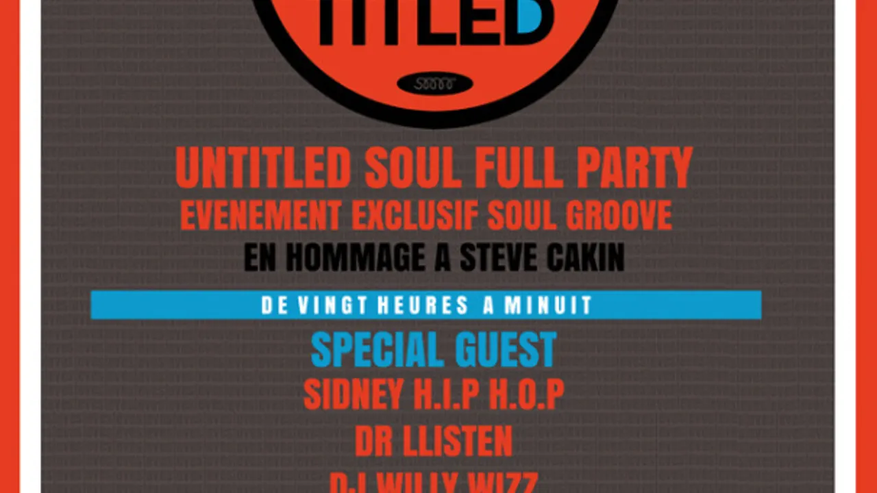 Soiree Untitled Soul Full Party