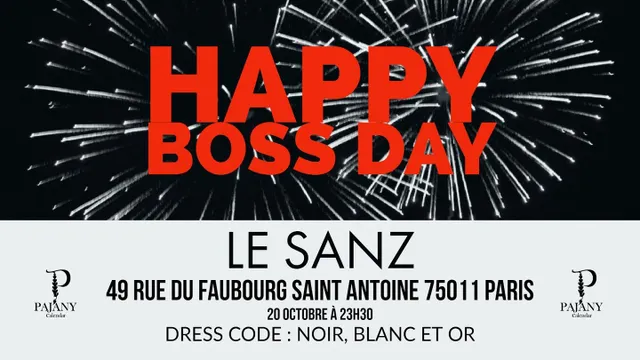 HAPPY BOSS DAY