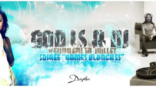 GOD IS A DJ  "White"