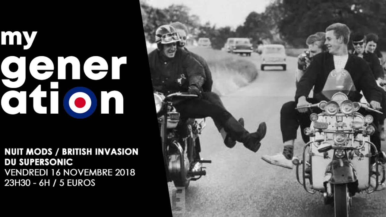 My Generation / La Nuit Mods – British Invasion du Supersonic