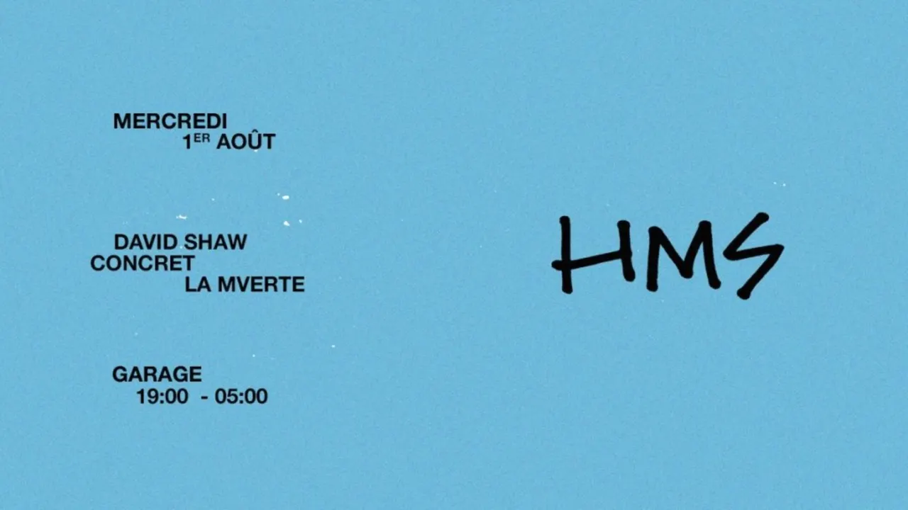Her Majesty's Ship Label Night