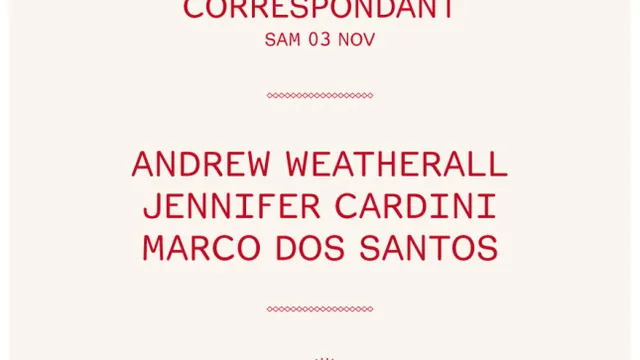 CORRESPONDANT