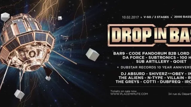 DROP IN BASS - STARS AND LEGENDS