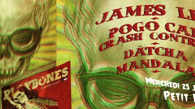 JAMES LEG + POGO CAR CRASH CONTROL + DÄTCHA MANDALA