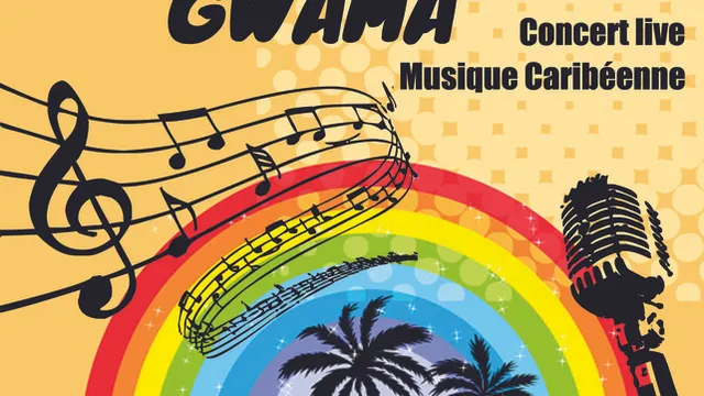 Concert musique caribéenne avec Gwama
