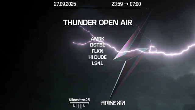 THUNDER : H! DUDE, FLKN, DSTBL, LS41, AMRK