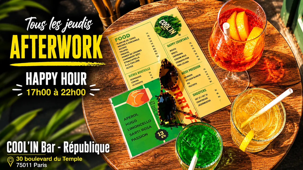 AFTERWORK DU JEUDI