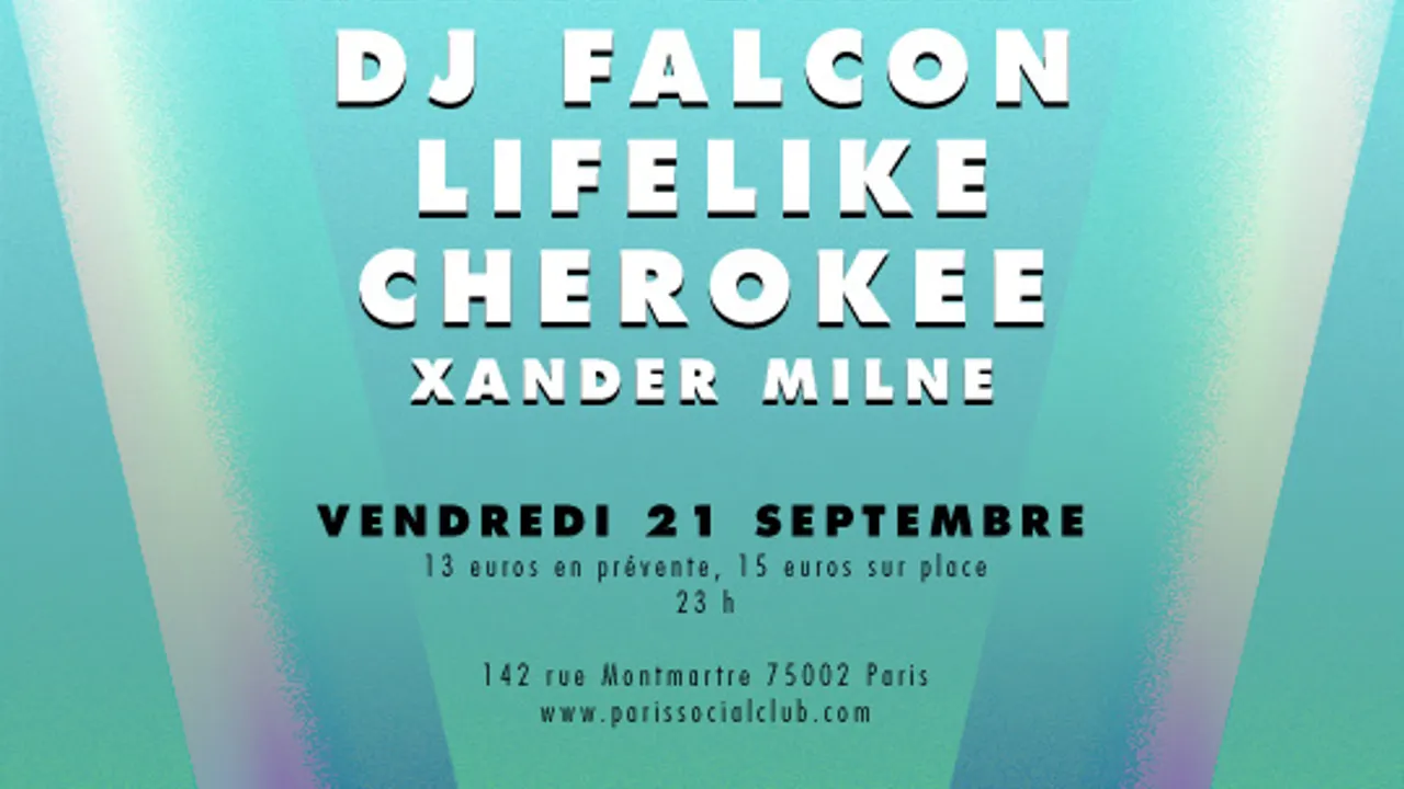 Vulture w Lifelike, Cherokee, Alan Braxe, Dj Falcon