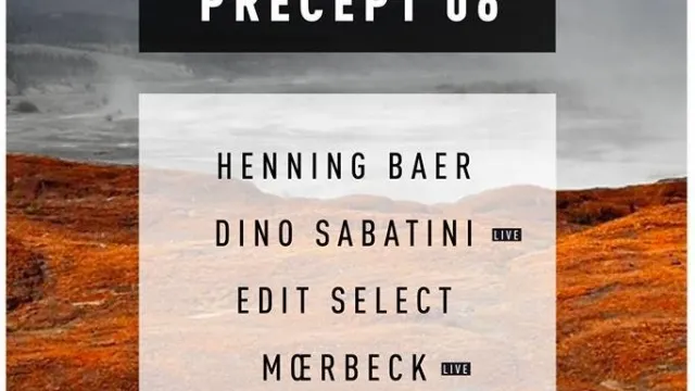 Precept 06 : Edit Select + Henning Baer