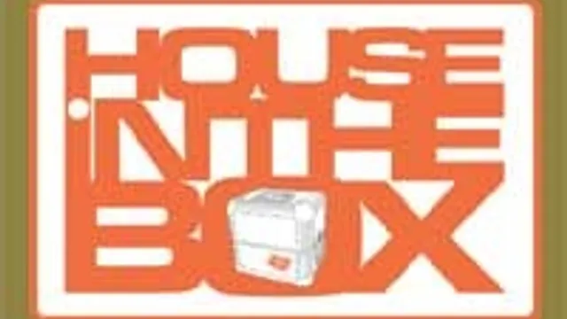 House In The Box