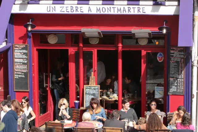 Un Zèbre à Montmartre
