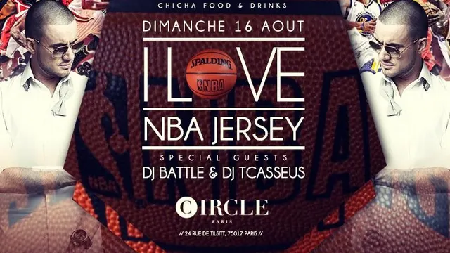 I LOVE NBA JERSEY