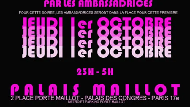 Grand Opening Palais Maillot