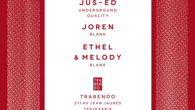 Blank Club : Closing feat. Jus-Ed